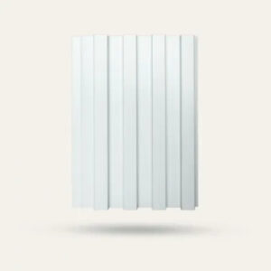 Ripado PVC Macheto Interno - Branco Pop