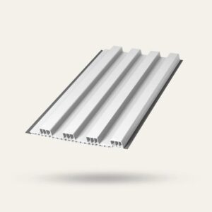 Ripado PVC Macheto Interno - Branco Slim