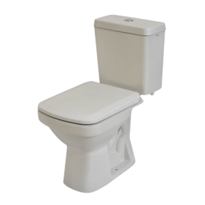 Vaso acoplado quadrado branco