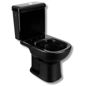 Vaso acoplado quadrado preto