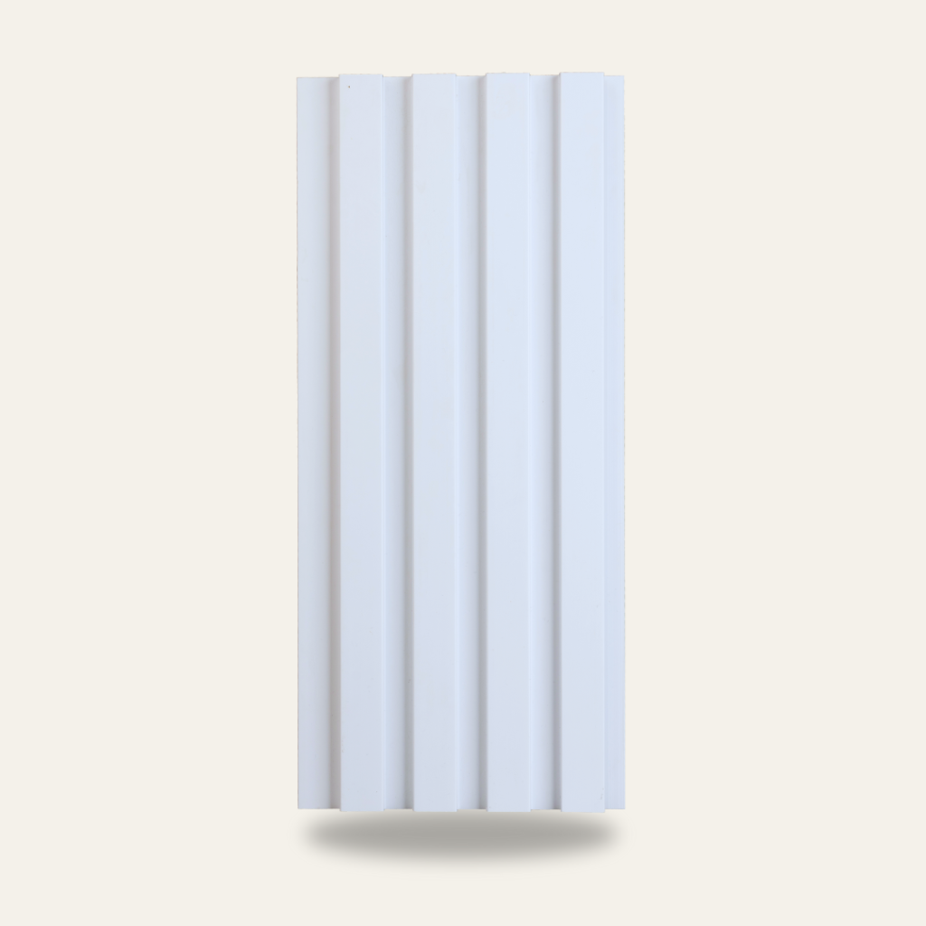Pvc Ripado Forro Painel Ripado Branco Gelo Tradicional - Casa do Forro Comercio de Pvc ...
